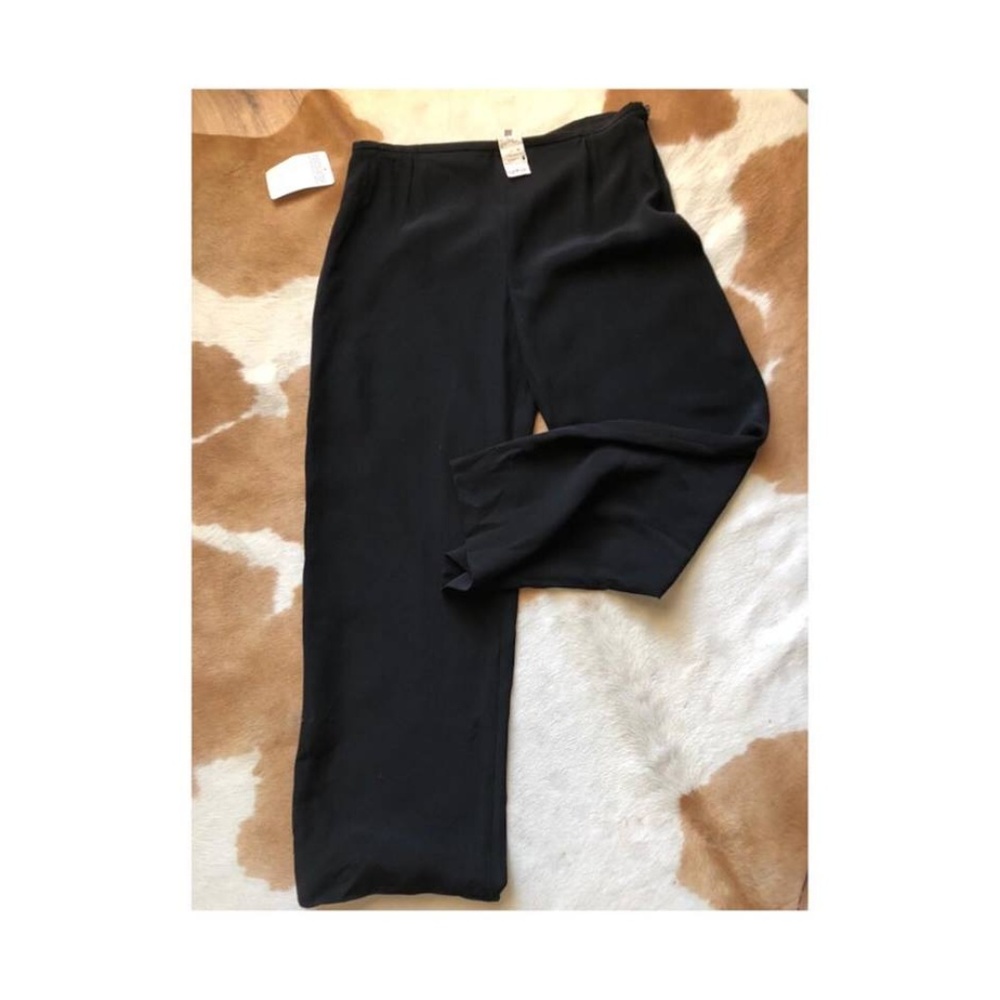 ARMANI  black Slacks  sz 10